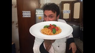 Spaghetti al Pomodoro Fresco e Basilico  CHEF BARBATO [upl. by Aruasi849]