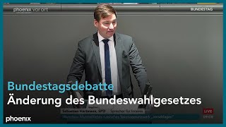 Bundestagsdebatte zur Änderung des Bundeswahlgesetzes am 170323 [upl. by Ainna]