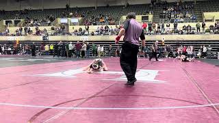 122823  Bi State Classic  Match 2  Lucca Grosse vs Macy Schafer  Zumbrota MN LP [upl. by Elocen]