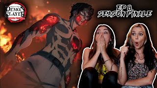 INSANE FINALE😱 Demon Slayer Season 4 Episode 8 The Hashira Unite [upl. by Aerbas216]