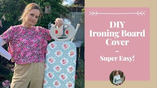 How To Sew An Ironing Board Cover  Easy DIY Sewing Projects Tutorial [upl. by Nylatsyrc]