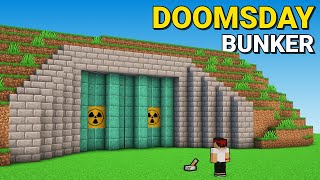 The WORLDS Safest Doomsday Bunker In Minecraft [upl. by Bogoch492]