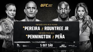 UFC 307 Pereira x Rountree Jr  5 de Outubro  Exclusivo no UFC Fight Pass [upl. by Preuss]