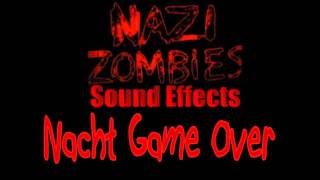 Nacht der Untoten Game Over Sound Effect HQ [upl. by Kali]