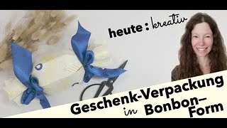 Verpackung⎮Goodie⎮Bonbon⎮ohne Stanze selbstgemacht [upl. by Ahsyen]