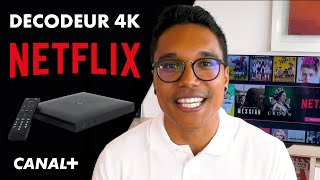 DECODEUR 4KUHD  comment se connectercréer un compte NETFLIX [upl. by Angle]