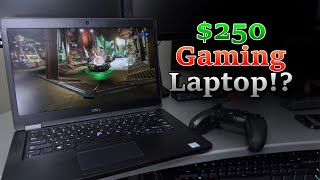 The CHEAPEST Used GAMING Laptop in 2022  Dell Latitude 5480 Review GT 930MX [upl. by Anderson]