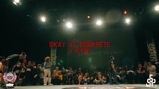 Ukay vs Konkrete  Exhibition Battle Pt 2  EBS KRUMP WORLD CHAMPIONSHIP 2016 [upl. by Rosita257]