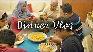 Dinner Vlog with my Moms special dish  Stuffed Pita Bread  Momtastic by Shamsheera [upl. by Nnayar]