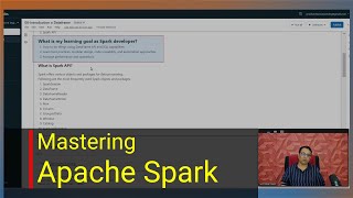 Mastering Apache Spark  Learn Spark programming Live  Free Spark Course [upl. by Wolfort]