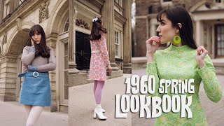 1960s Inspired Spring Lookbook  Carolina Pinglo [upl. by Nhguavaj602]