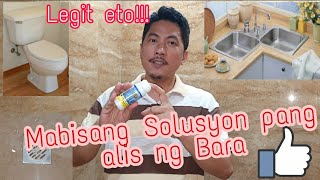 Mabisang Solusyon sa baradong lababoCR o inidoro Legit eto [upl. by Eatnad828]