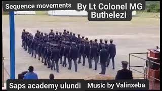 SAPS ACADEMY ULUNDI DRILL DISPLAY 2023 INTAKE [upl. by Osbourne433]