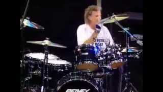 Grand Funk  How to play quotAmerican Bandquot drum intro [upl. by Otte]