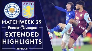 Aston Villa v Leicester City  PREMIER LEAGUE HIGHLIGHTS  392020  NBC Sports [upl. by Vieva111]