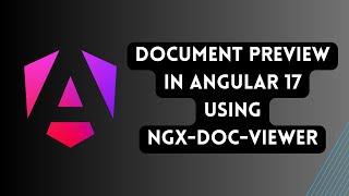 document preview in angular 17 using ngxdoxviewer  document rending in angular [upl. by Fogel]