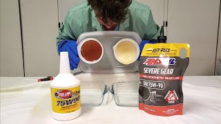 How to change the front differential gear oil 2014 Jeep Grand Cherokee w Valvoline 75w90 gear oil [upl. by Brandes53]