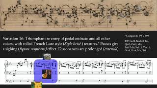 Analysis of Bachs Passacaglia and Fugue in C minor BWV 582 With manuscript source [upl. by Ezalb]