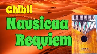 Nausicaa RequiemNausicaa Of The Valley Of The Wind Easy TabsTutorialPlayAlong【Kalimba Cover】 [upl. by Aiset]