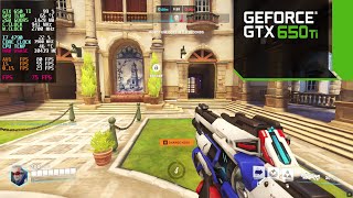 GTX 650 TI 2GB  OVERWATCH 2  1080P [upl. by Einiar]