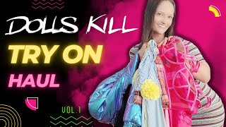 Dolls Kill Fashion Review 2023 500 TryOn Haul Of Unique amp Funky OutfitsVol 1  The Fashion Luver [upl. by Lenor]