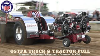 Greenwich OH  OSTPA Truck amp Tractor Pull 2024  Greenwich Firemans Festival Truck amp Tractor Pull [upl. by Enirehs]