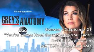 Greys Anatomy Soundtrack  quotLove Doctorquot by Sebastian Kole 12x21 [upl. by Geis]