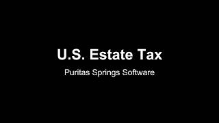 US Estate Tax Application [upl. by Lleynad440]