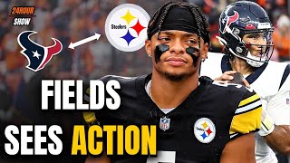 Justin Fields Makes Steelers Debut CJ Stroud amp Texans Start HOT [upl. by Amos]