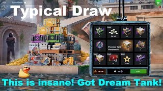 Typical Draw WoT Blitz  EPIC Opening Just LOOK AT THIS Got The BEST TANK for FREE [upl. by Ettezel712]