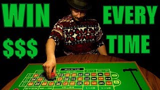 Roulette WIN Every Time Strategy 1 Basics of Modified Martingale [upl. by Urban]