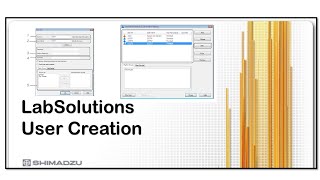 How to create User IDLogin ID in Shimadzu LabSolutions Software for HPLC  GC  UV  IR Instrument [upl. by Eimilb]