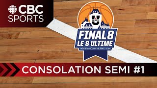 U Sports Mens Basketball National Championship Consolation Semifinal  1  CBC Sports [upl. by Murielle]