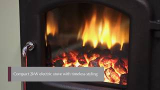 Broseley Serrano Electric Stove [upl. by Teiluj]