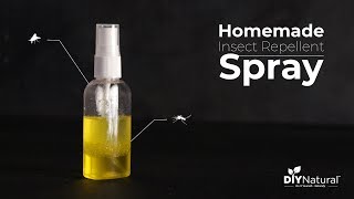 Homemade DIY Mosquito Repellent Spray That Works  DIY Natural [upl. by Kira]