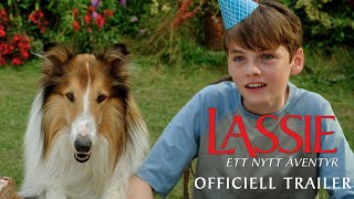 LASSIE  PÅ NYA ÄVENTYR  Officiell Trailer  Kommer på bio [upl. by Ahtelat750]