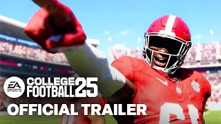 EA Sports College Football 25  Official Reveal Trailer [upl. by Benildas530]