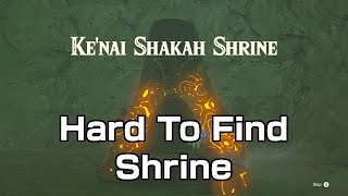 Hard to Find Shrine  Kenai Shakah Shrine  Zelda Breath of the Wild [upl. by Mahsih845]