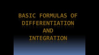 CVPDEUNIT4L11  Basic Differentation and Integration  Part1  Kartik Prajapati [upl. by Anigue576]