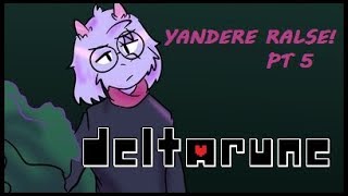 Yandere Ralsei Au Pt5 Deltarune Comic Dub [upl. by Aralk931]