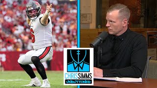 Baker Mayfield was awesome in Buccaneers Week 1 victory  Chris Simms Unbuttoned  NFL on NBC [upl. by Acissej]