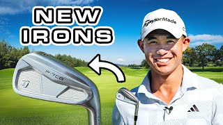 Collin Morikawa Explains Why He Put P·7CB Irons in the Bag  TaylorMade Golf [upl. by Koser]