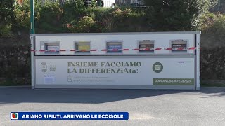 Ariano arrivano le ecoisole informatizzate In funzione dal 22 ottobre [upl. by Ulises]