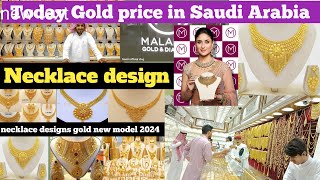 malabar gold necklace designs  malabar gold  Today Gold price in Saudi Arabia [upl. by Martyn]