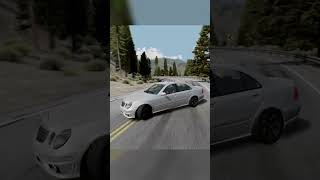 Smooth Mercedes Benz w211 Canyon Drifting fyp Cars drift mercedes w211 beamngdrive [upl. by Mecke670]