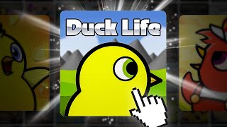 Я прошёл ВСЕ 10 ЧАСТЕЙ Duck Life это игры детства [upl. by Burkhard219]