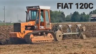 FIAT 120C  ARATURA  SOUND  PLOWING [upl. by Irdua]