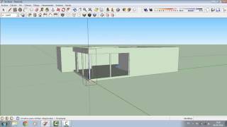 Como Crear una Casa en SketchUp parte 1  How to Create a House in SketchUp part 1 [upl. by Solahcin549]