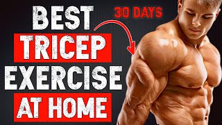 How to build bigger Triceps at home  Top 3 Triceps exercises  Best Triceps workout [upl. by Miran454]