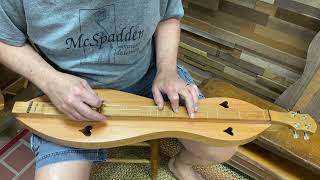 McSpadden 4FH26CC Mountain Dulcimer [upl. by Bj639]